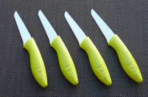 Garnishing knives